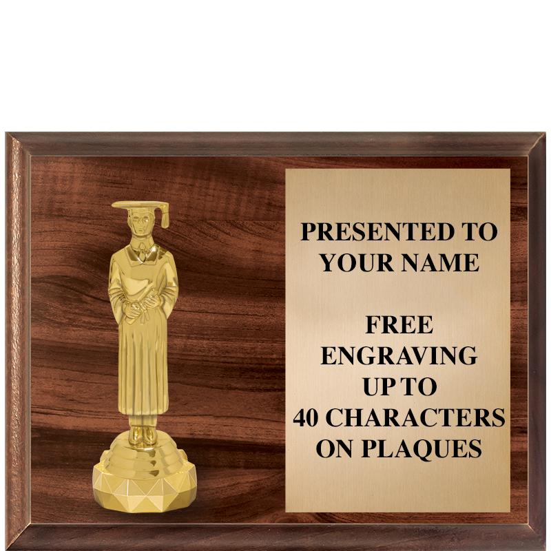 9"X7"FIGURINE HORIZONAL PLAQUE