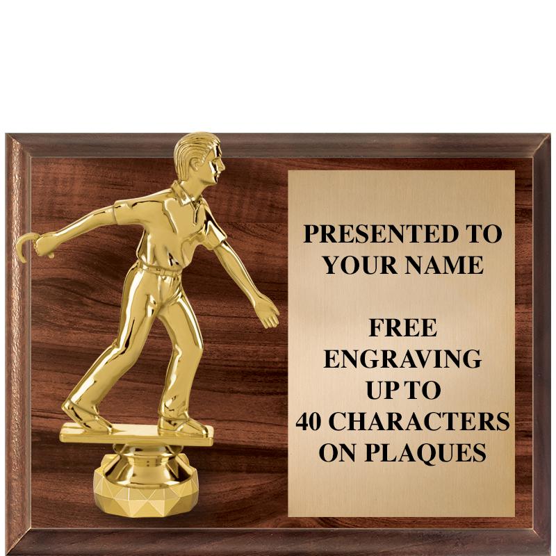 9"X7"FIGURINE HORIZONAL PLAQUE