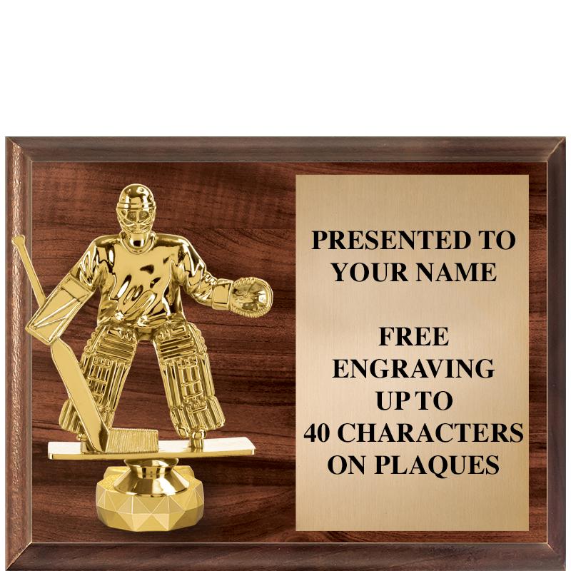 9"X7"FIGURINE HORIZONAL PLAQUE