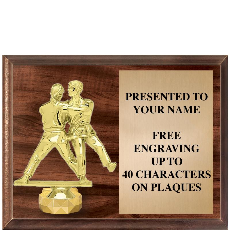 9"X7"FIGURINE HORIZONAL PLAQUE