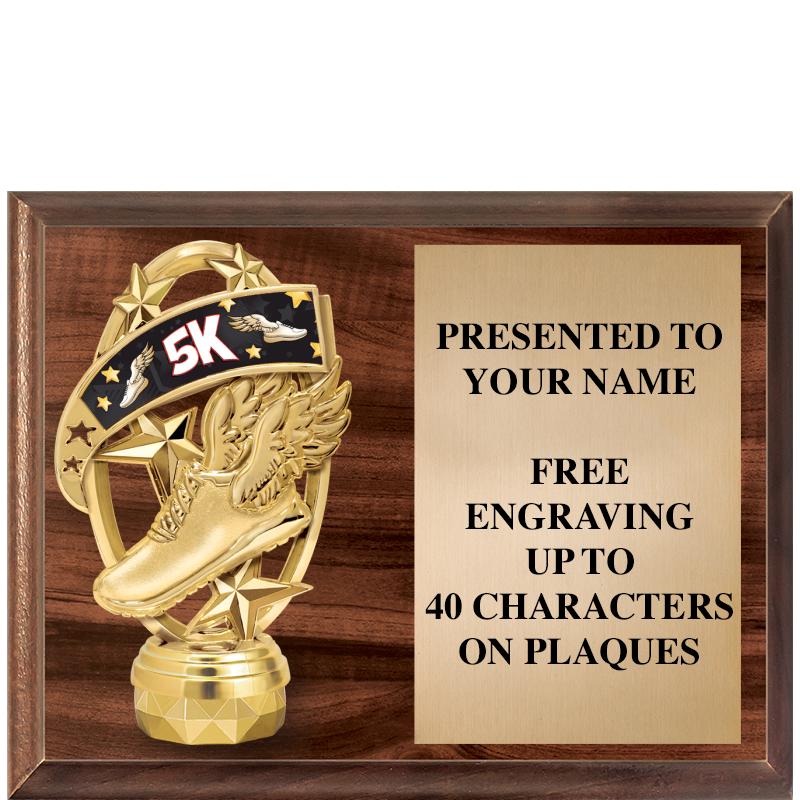 9"X7"FIGURINE HORIZONAL PLAQUE