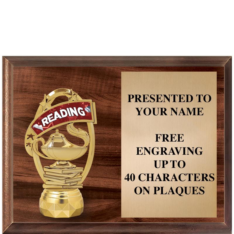 9"X7"FIGURINE HORIZONAL PLAQUE