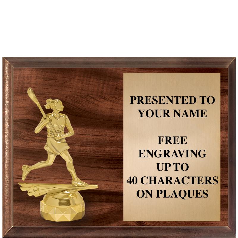 9"X7"FIGURINE HORIZONAL PLAQUE