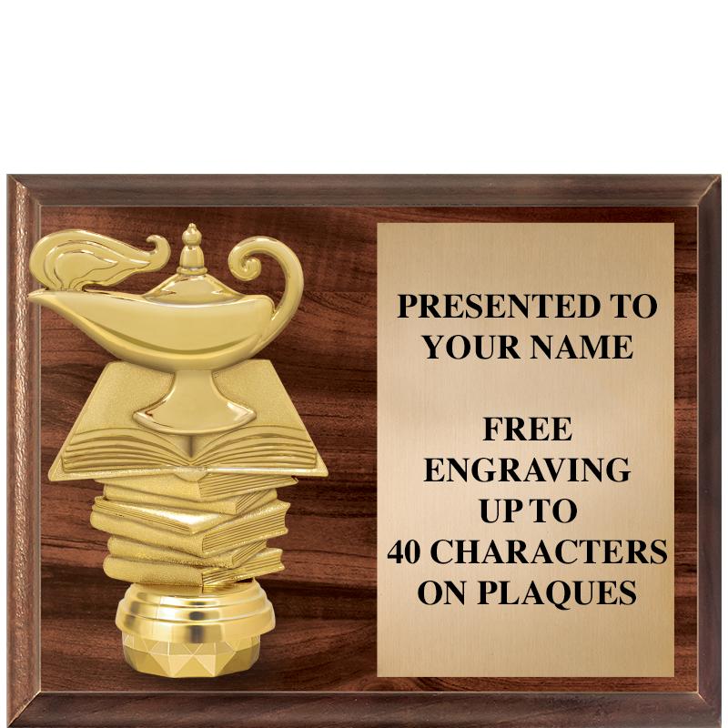 9"X7"FIGURINE HORIZONAL PLAQUE