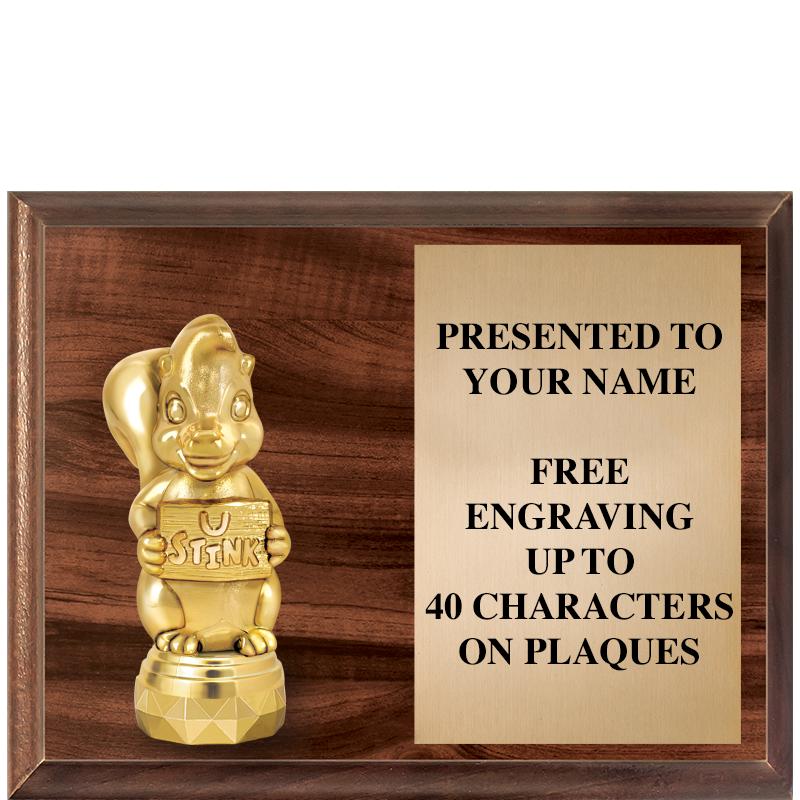 9"X7"FIGURINE HORIZONAL PLAQUE