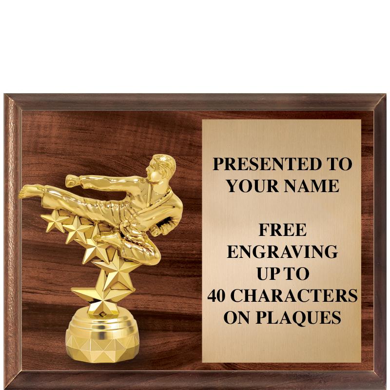 9"X7"FIGURINE HORIZONAL PLAQUE