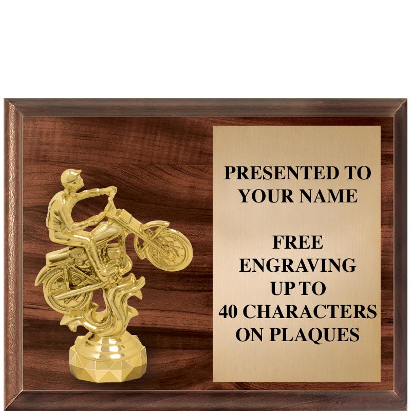 9"X7"FIGURINE HORIZONAL PLAQUE