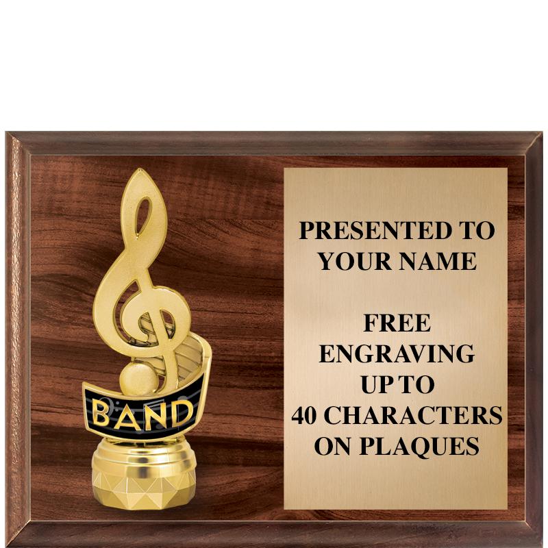 9"X7"FIGURINE HORIZONAL PLAQUE