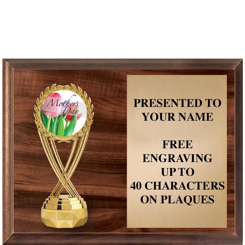 9"X7"FIGURINE HORIZONAL PLAQUE