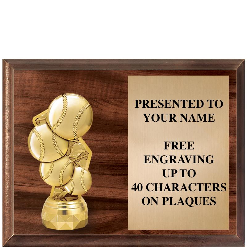 9"X7"FIGURINE HORIZONAL PLAQUE