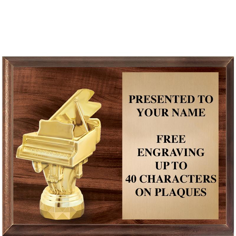 9"X7"FIGURINE HORIZONAL PLAQUE