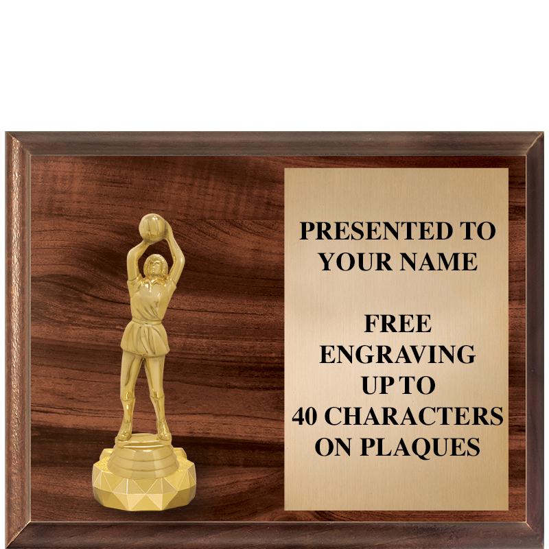 9"X7"FIGURINE HORIZONAL PLAQUE