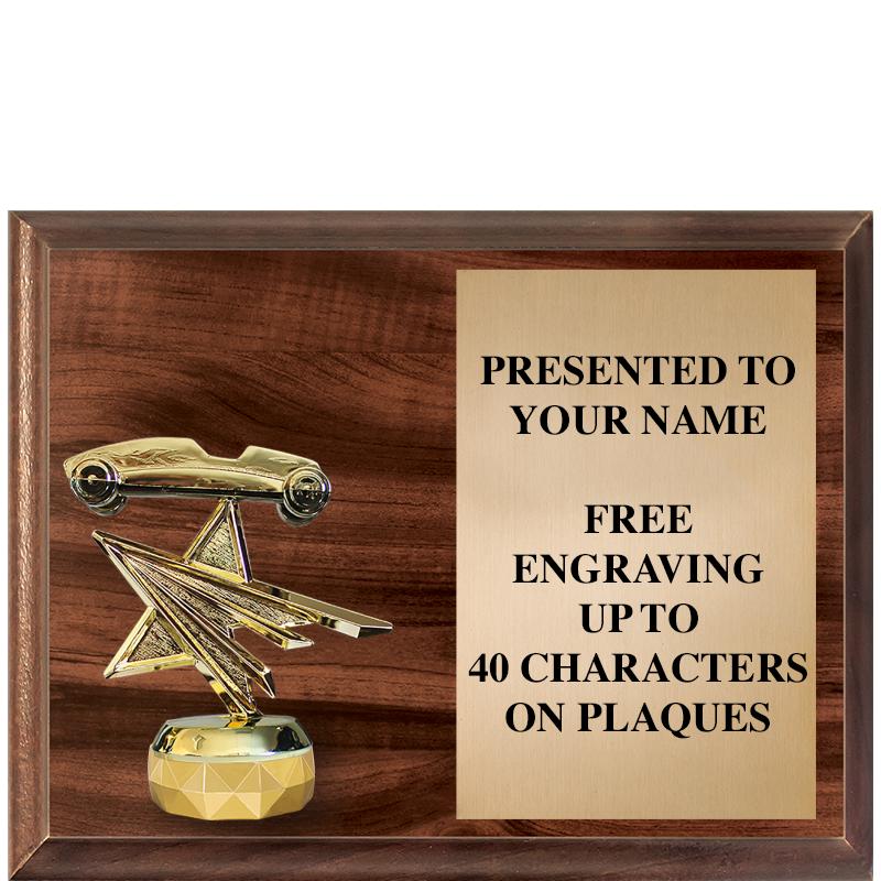 9"X7"FIGURINE HORIZONAL PLAQUE