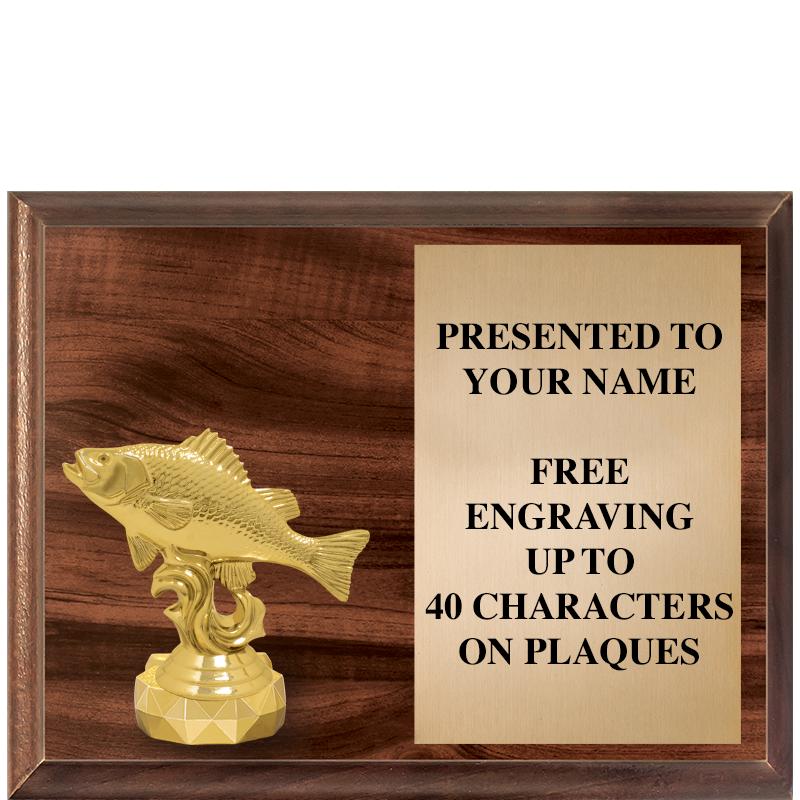 9"X7"FIGURINE HORIZONAL PLAQUE