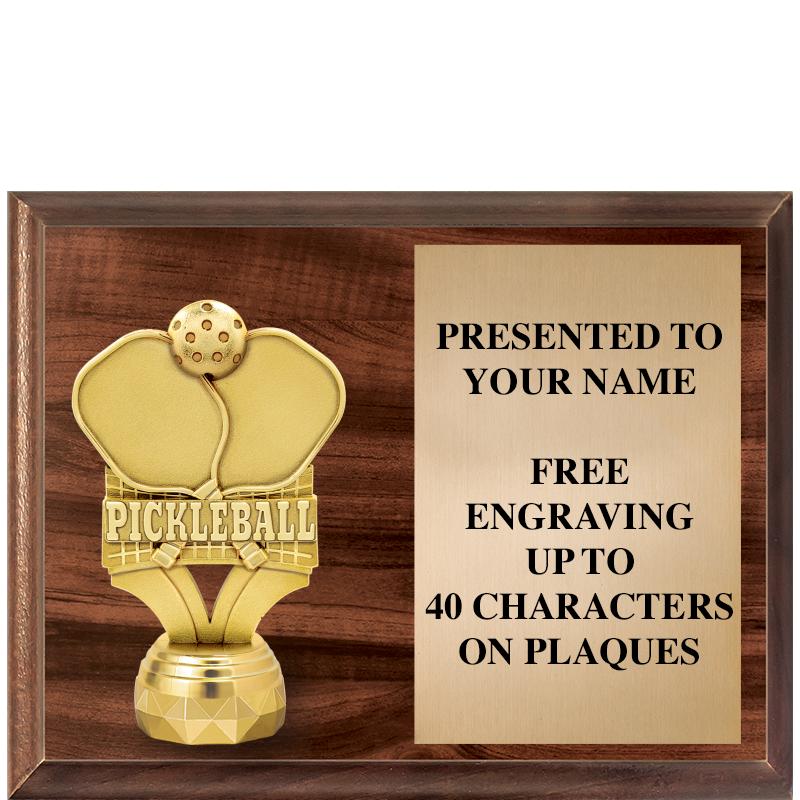 9"X7"FIGURINE HORIZONAL PLAQUE