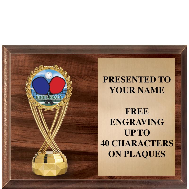 9"X7"FIGURINE HORIZONAL PLAQUE