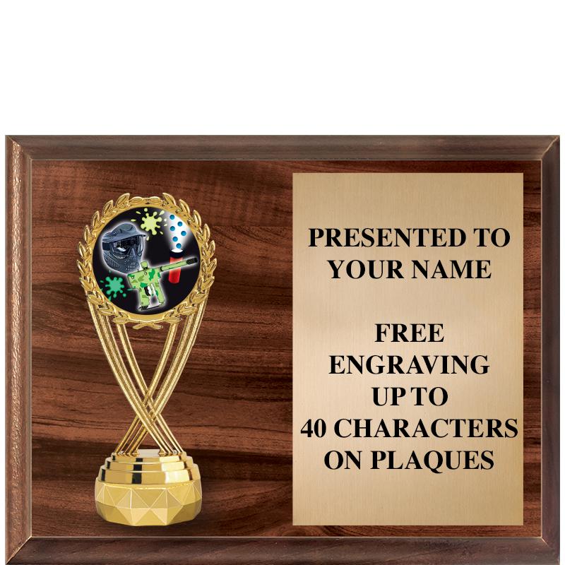 9"X7"FIGURINE HORIZONAL PLAQUE