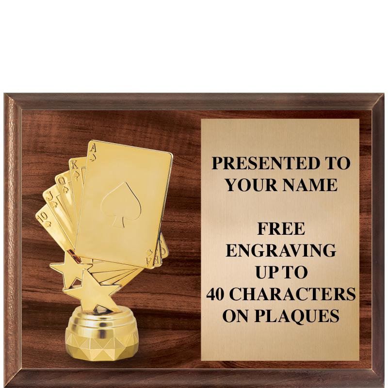 9"X7"FIGURINE HORIZONAL PLAQUE