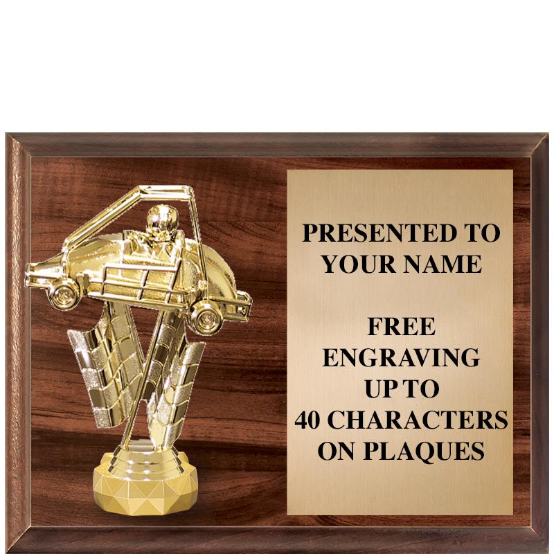 9"X7"FIGURINE HORIZONAL PLAQUE