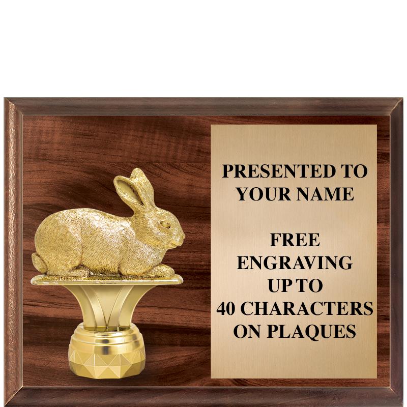 9"X7"FIGURINE HORIZONAL PLAQUE