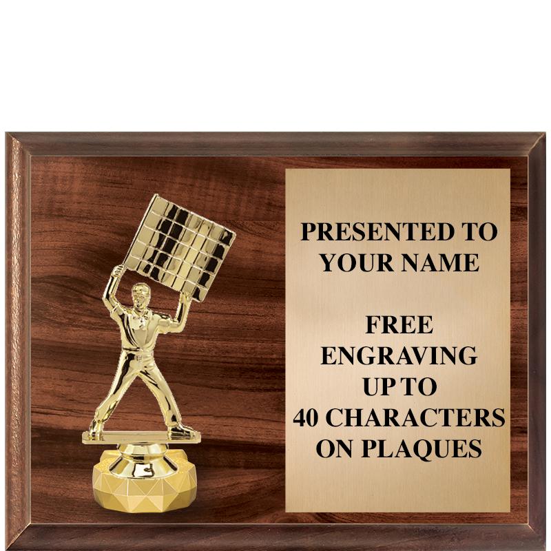 9"X7"FIGURINE HORIZONAL PLAQUE