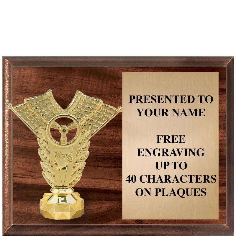 9"X7"FIGURINE HORIZONAL PLAQUE