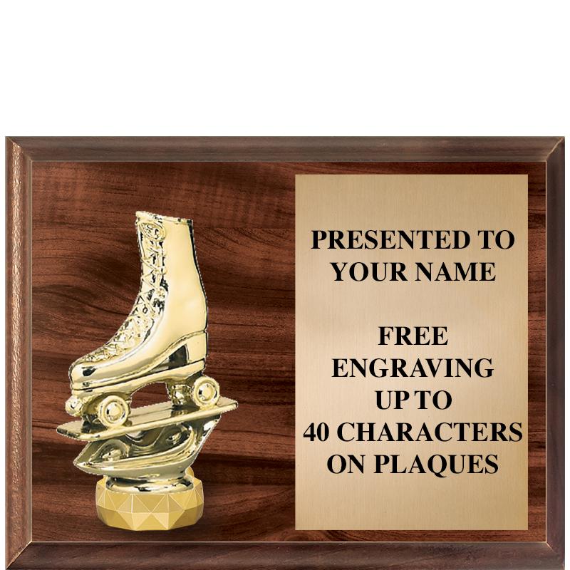 9"X7"FIGURINE HORIZONAL PLAQUE