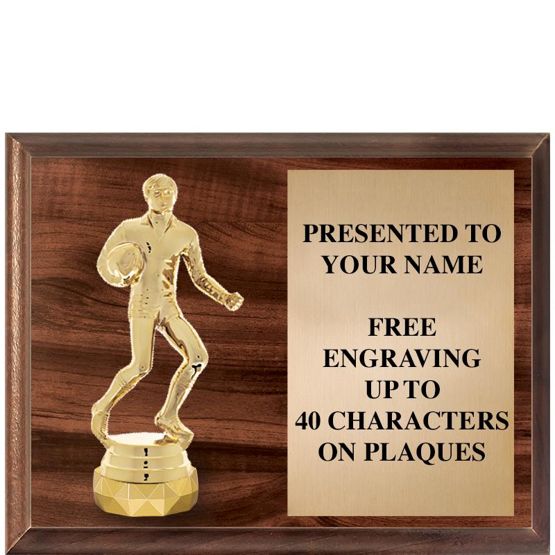 9"X7"FIGURINE HORIZONAL PLAQUE