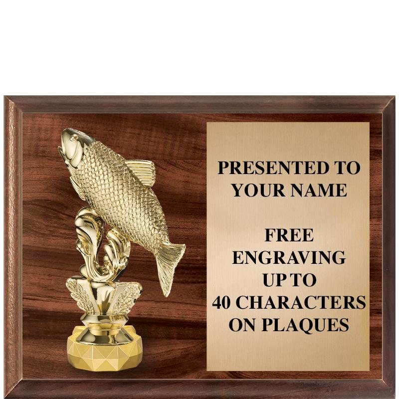 9"X7"FIGURINE HORIZONAL PLAQUE