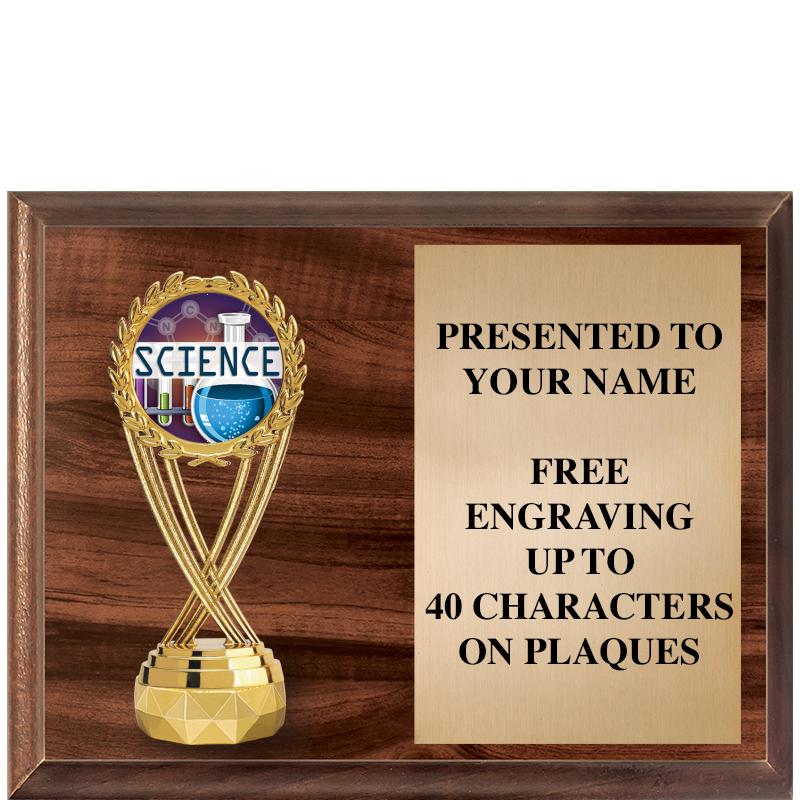 9"X7"FIGURINE HORIZONAL PLAQUE