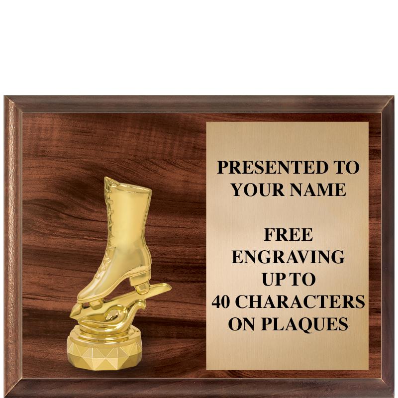 9"X7"FIGURINE HORIZONAL PLAQUE