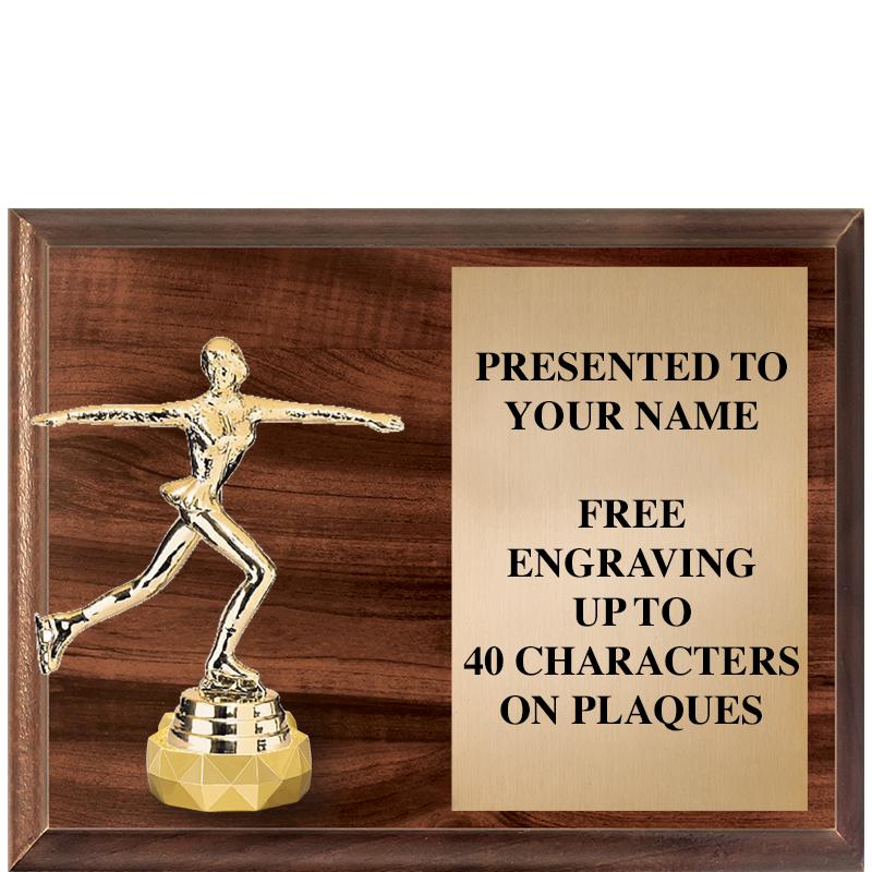 9"X7"FIGURINE HORIZONAL PLAQUE