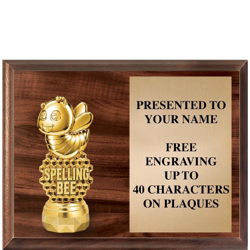 9"X7"FIGURINE HORIZONAL PLAQUE