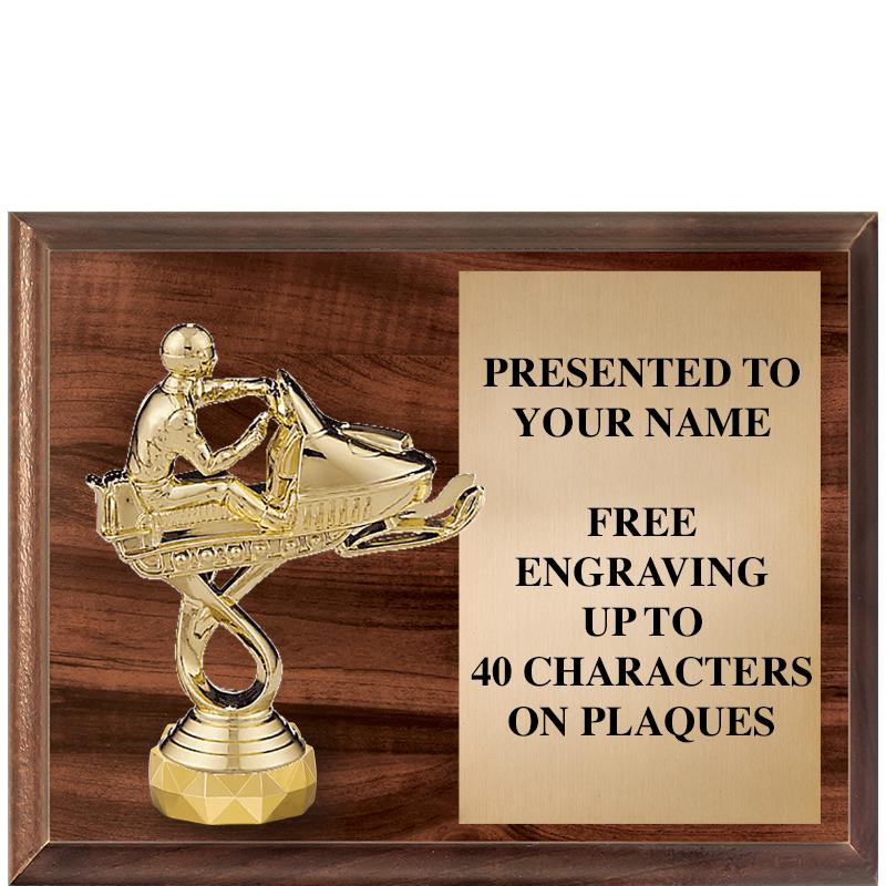 9"X7"FIGURINE HORIZONAL PLAQUE