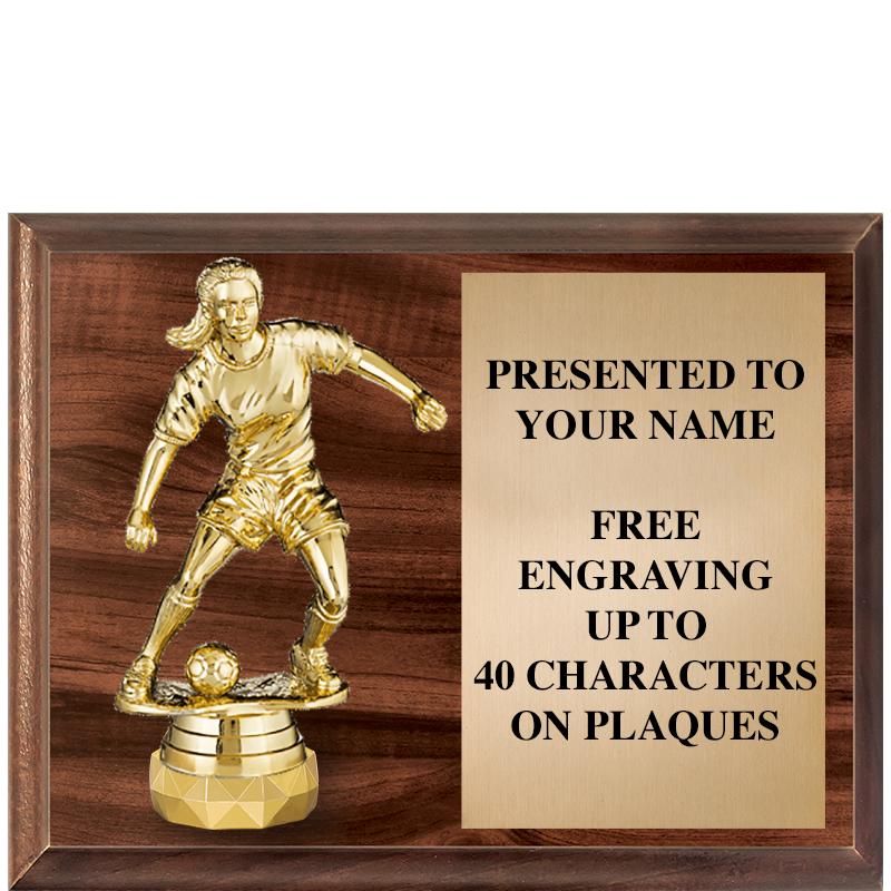 9"X7"FIGURINE HORIZONAL PLAQUE