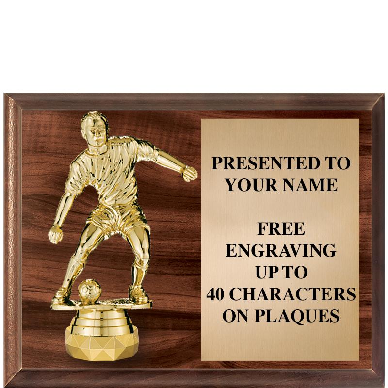 9"X7"FIGURINE HORIZONAL PLAQUE