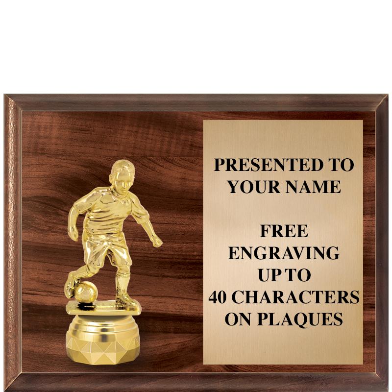 9"X7"FIGURINE HORIZONAL PLAQUE