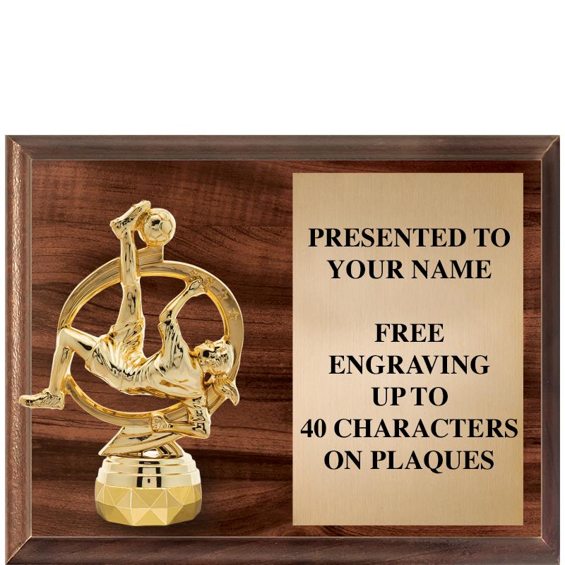 9"X7"FIGURINE HORIZONAL PLAQUE