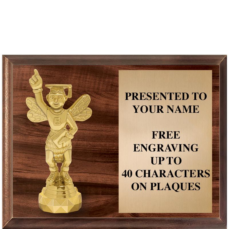 9"X7"FIGURINE HORIZONAL PLAQUE