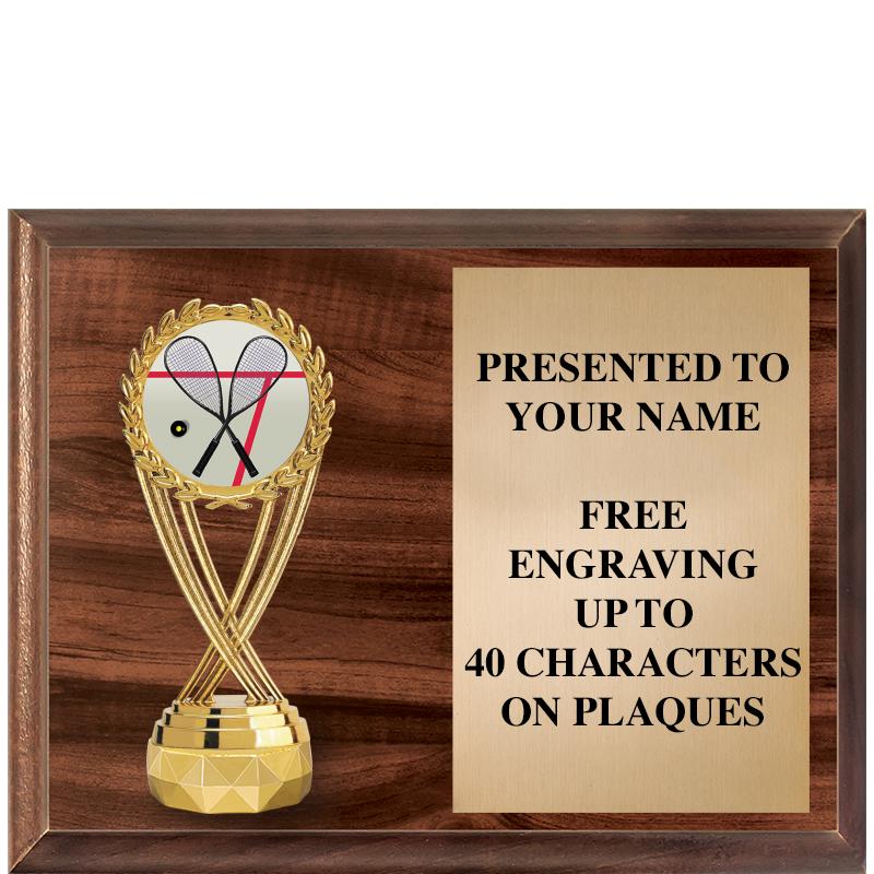 9"X7"FIGURINE HORIZONAL PLAQUE