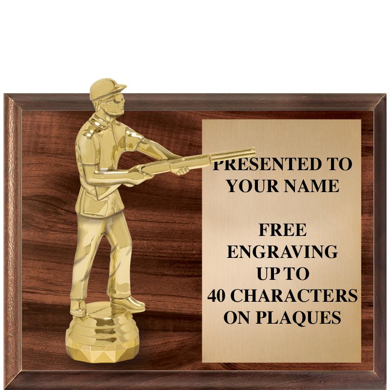 9"X7"FIGURINE HORIZONAL PLAQUE