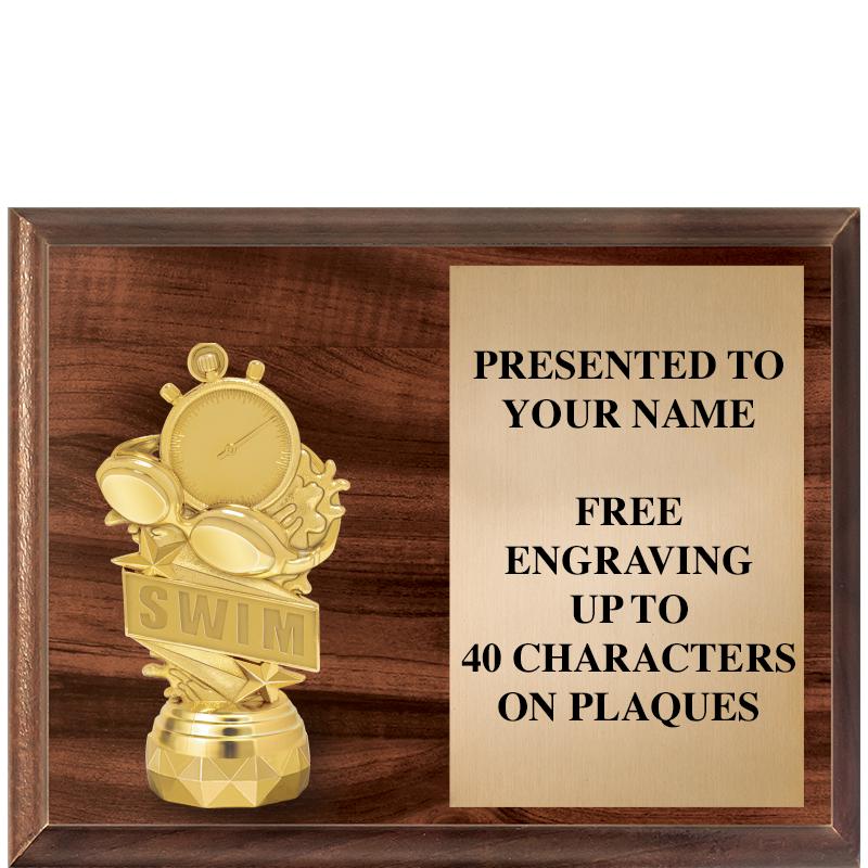 9"X7"FIGURINE HORIZONAL PLAQUE