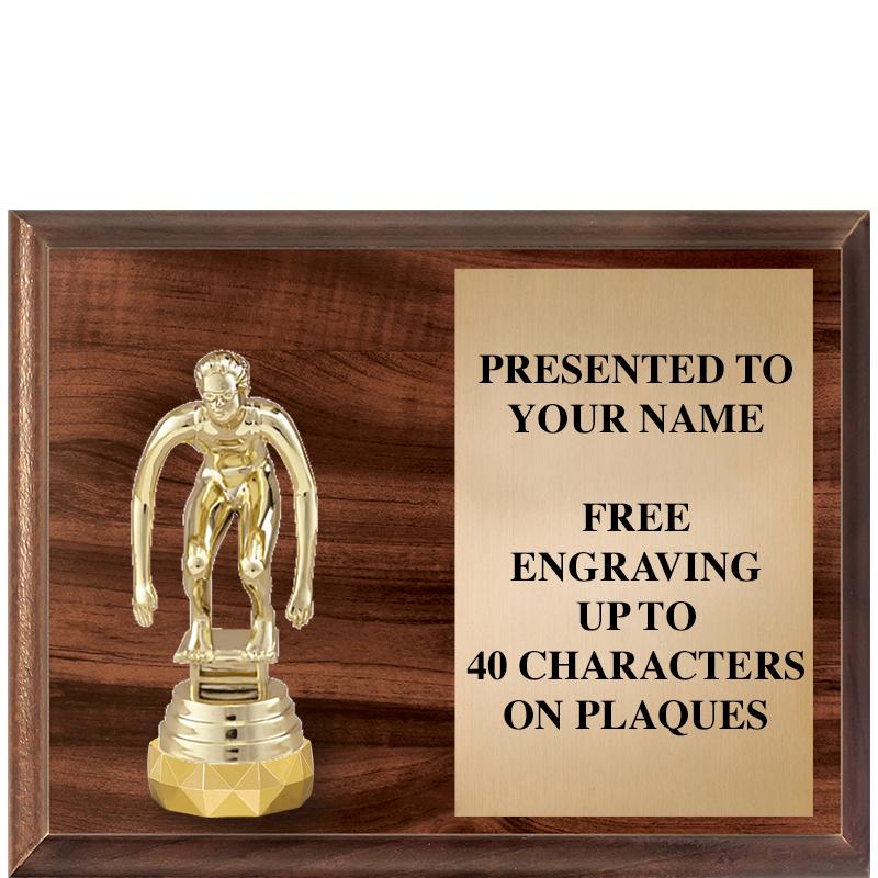 9"X7"FIGURINE HORIZONAL PLAQUE