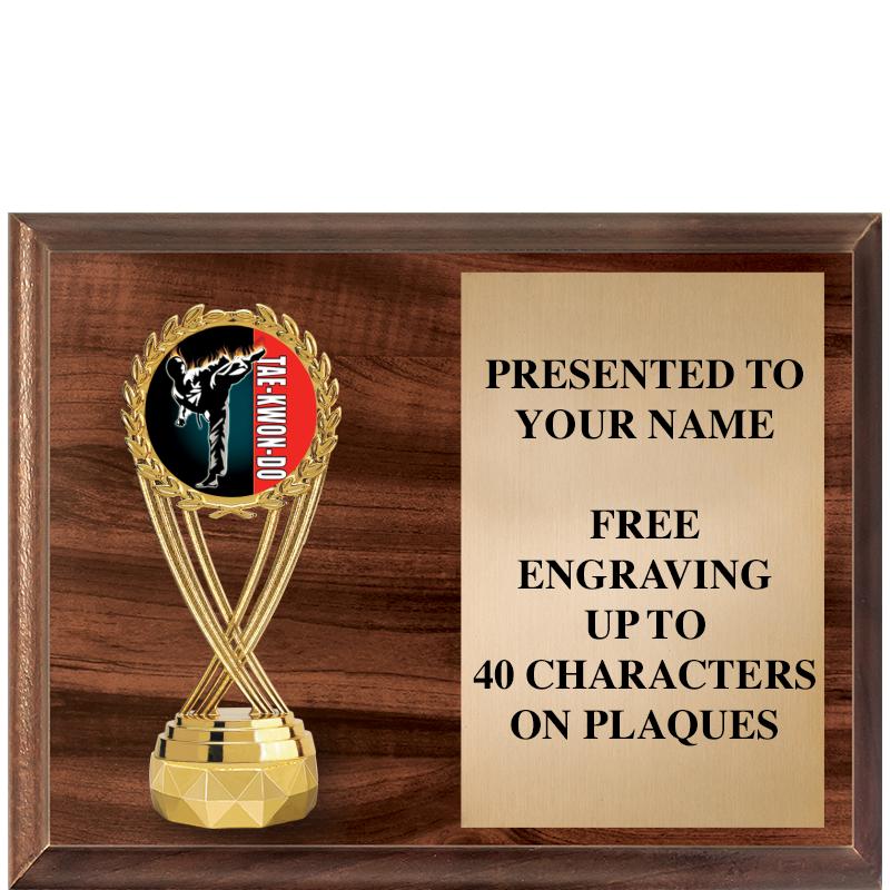 9"X7"FIGURINE HORIZONAL PLAQUE