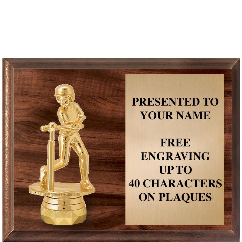 9"X7"FIGURINE HORIZONAL PLAQUE