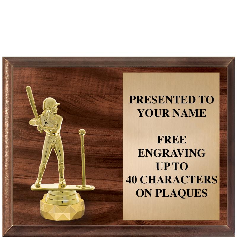 9"X7"FIGURINE HORIZONAL PLAQUE