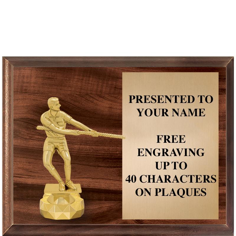 9"X7"FIGURINE HORIZONAL PLAQUE