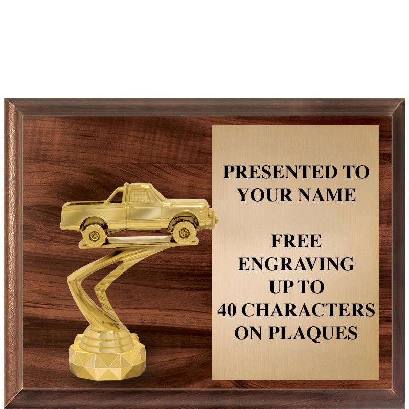 9"X7"FIGURINE HORIZONAL PLAQUE