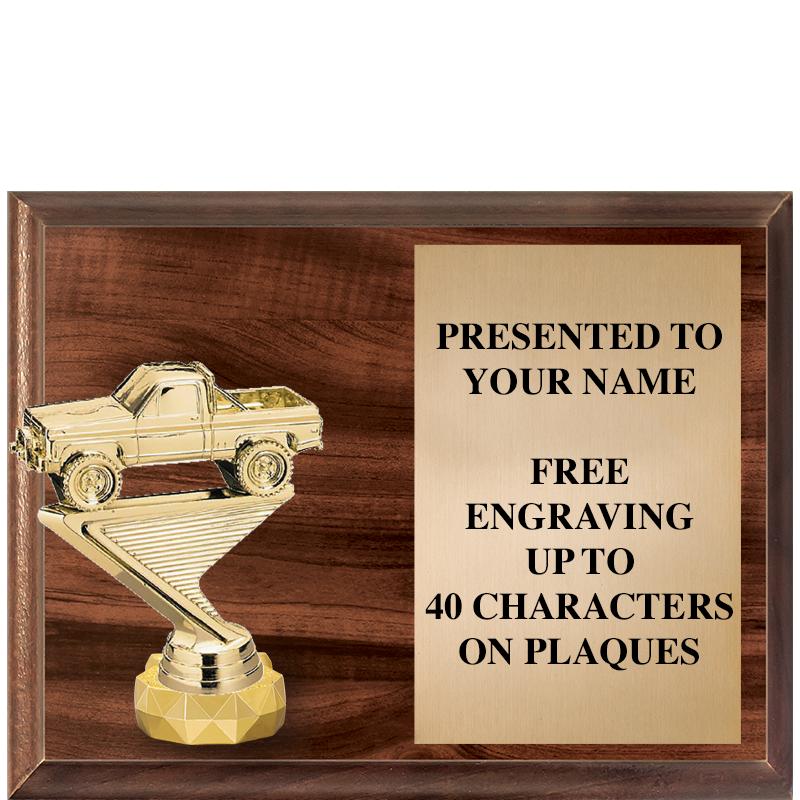 9"X7"FIGURINE HORIZONAL PLAQUE