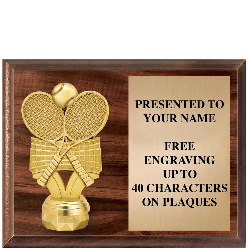 9"X7"FIGURINE HORIZONAL PLAQUE